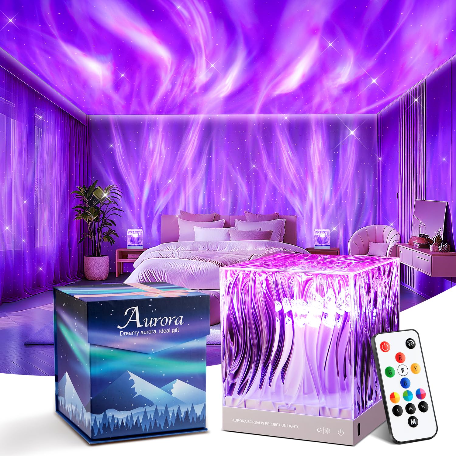 Northern Lights Projector Birthday Gifts for Teen Girls,18